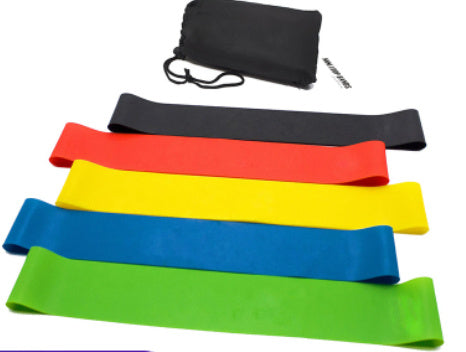 5 Level Resistance Band - Home & Gym Workout Fitness Set
