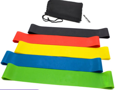 5 Level Resistance Band - Home & Gym Workout Fitness Set
